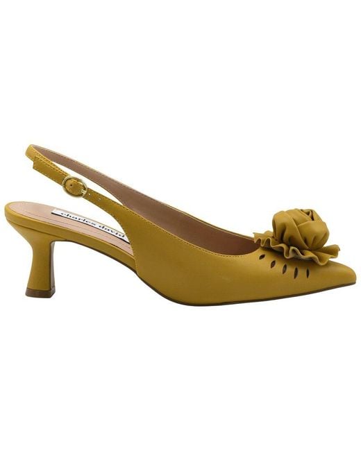 Charles David Metallic Azure Pump