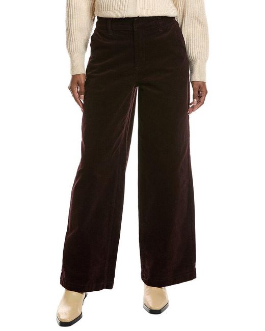 Avec Les Filles Black Corduroy Pant