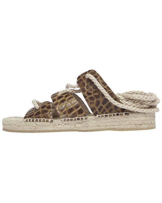 Frēda Salvador Brown Freda Salvador Lucy Leather Sandal