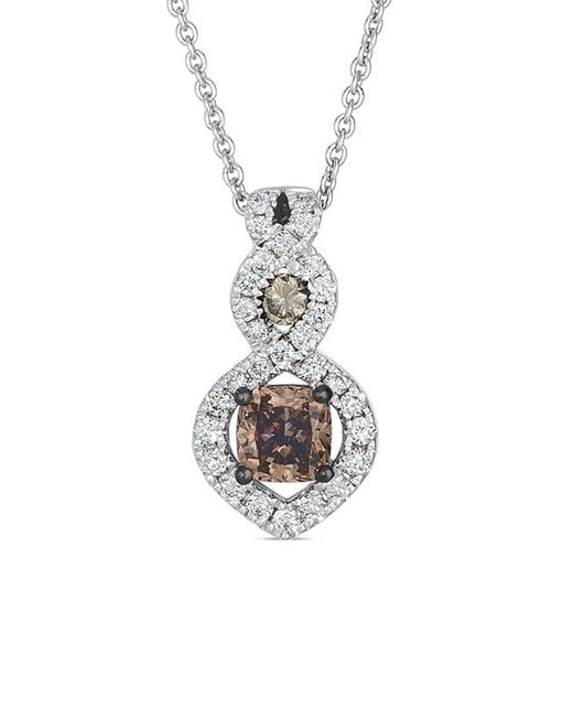 Le Vian White 14K 0.51 Ct. Tw. Diamond Pendant