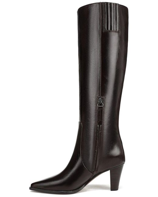 Franco Sarto Black L-Jaycen Leather Bootie