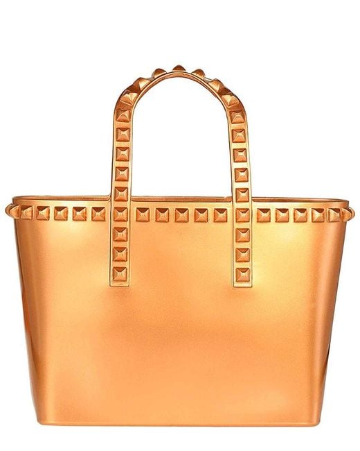Carmen Sol Orange Miriam Micro Mini Tote