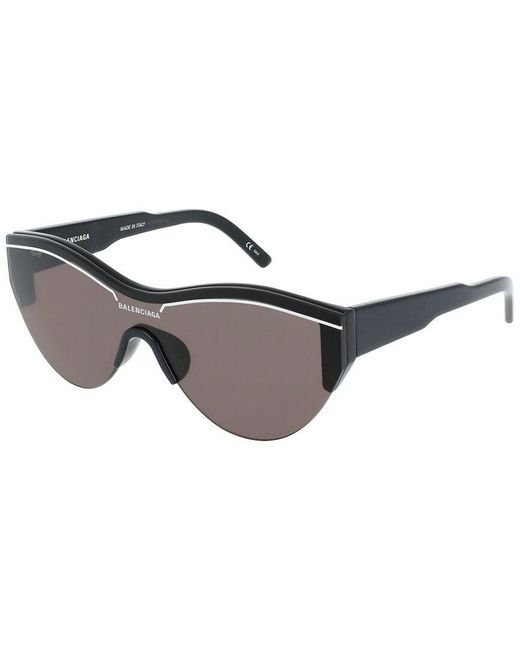Balenciaga Bb0004sa 99mm Sunglasses in Gray for Men Lyst