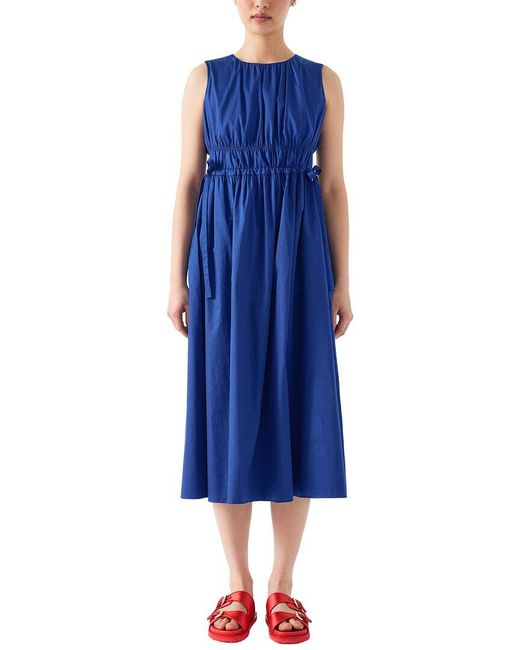 L.K.Bennett Blue Lea Dress