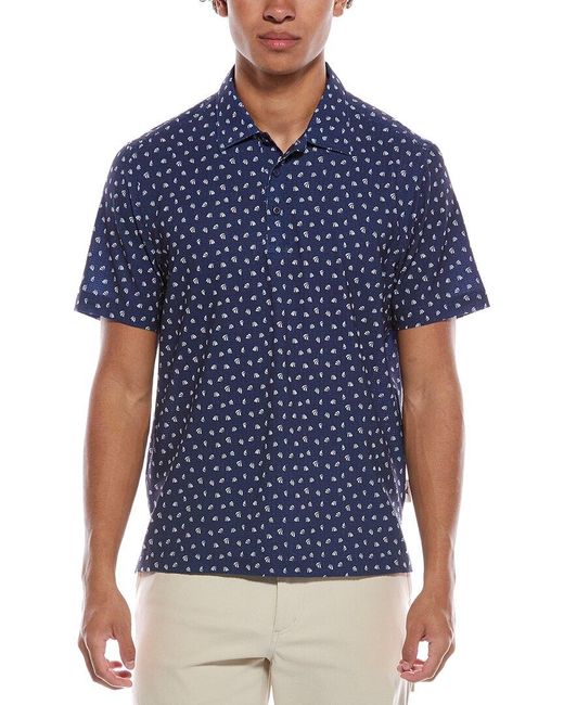 Tommy Bahama Blue Bahama Coast Deco Palms Shirt for men