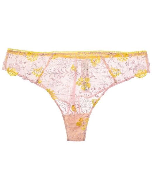 Passionata Pink Chloe Lace Tanga