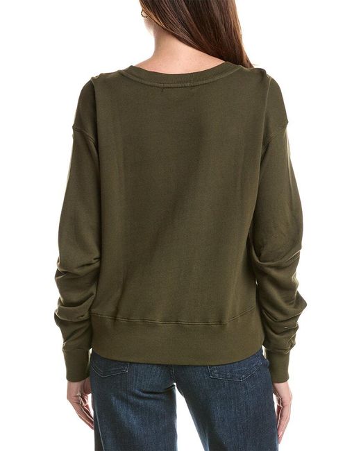 Michael Stars Green Jackie Sweatshirt