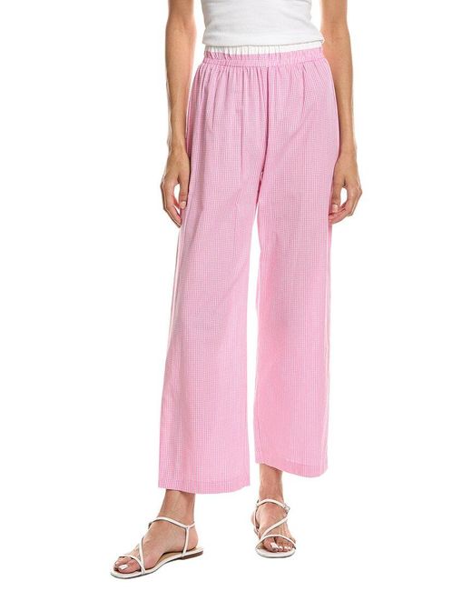 To My Lovers Pink Check Pant