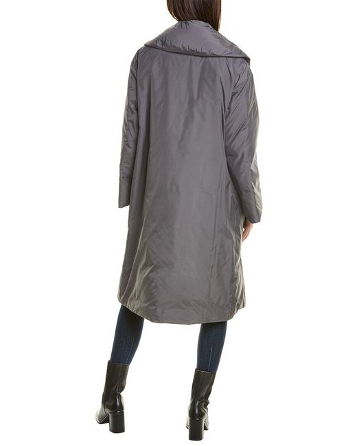 Lafayette 148 New York Cassidy Down Coat in Gray Lyst