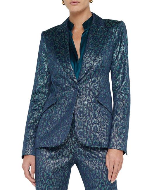 L'Agence Blue Chamberlain Blazer