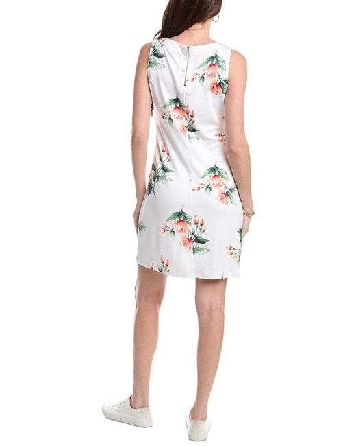 Tommy Bahama White Darcy Florentina Flourish Sheath Dress