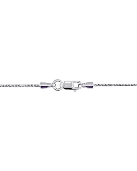 Pearls White 14k 1.00 Ct. Tw. Diamond & 13-13.5mm South Sea Pearl Floating Halo Pendant