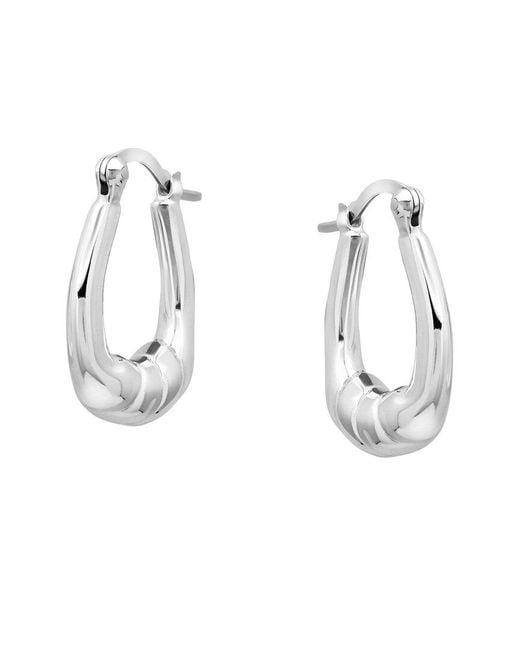 MaxColor Metallic Dangle Earrings