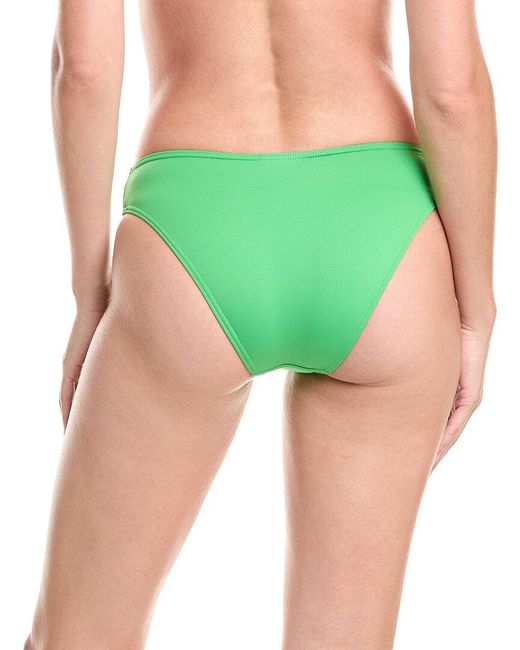 Kate Spade Green High-Cut Bikini Bottom