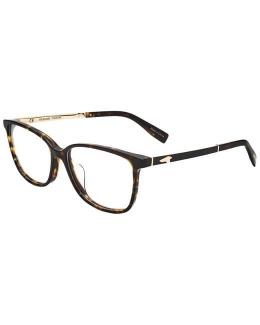 Trussardi Brown Vtr101T 55Mm Optical Frames