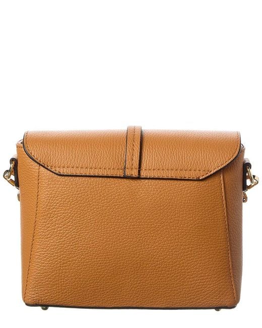 Italian Leather Brown Crossbody