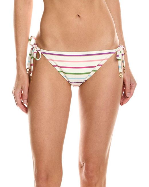 Kate Spade White String Bikini Bottom