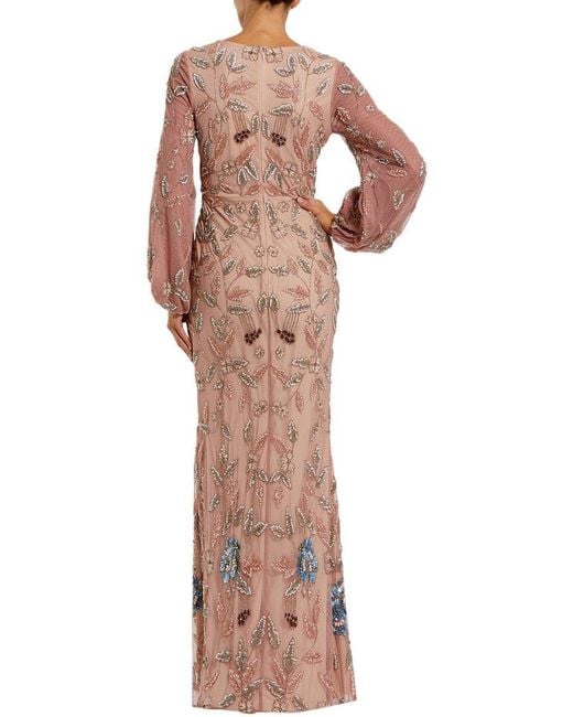Mac Duggal Multicolor A-Line Gown