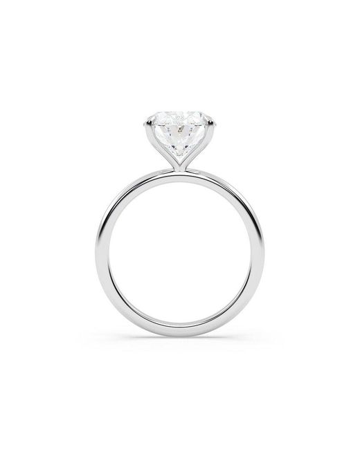 Lab Grown Diamonds White 14K 4.00 Ct. Tw. Lab-Grown Diamond Ring