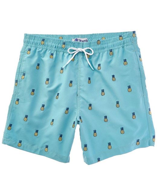 Trunks Surf & Swim Blue Sano Swim Trunk for men
