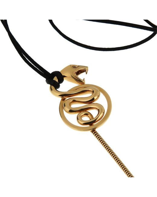 Boucheron Metallic 18K Serpent Necklace (Authentic Pre-Owned)