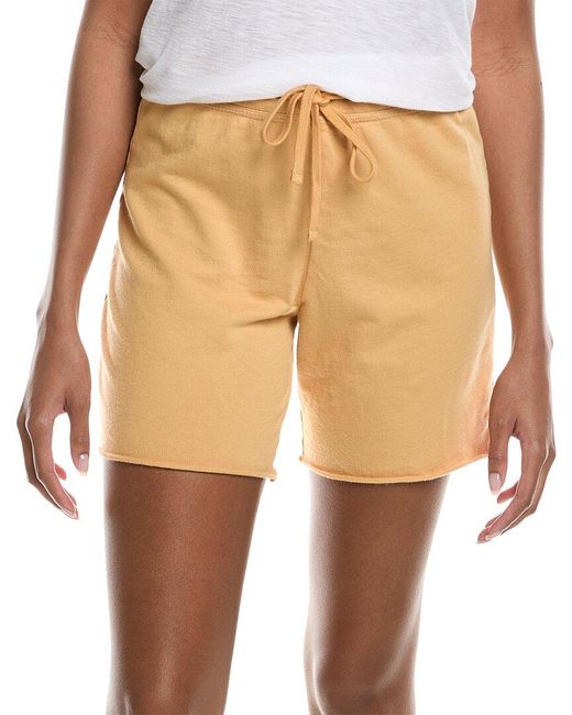 James Perse Natural French Terry Short