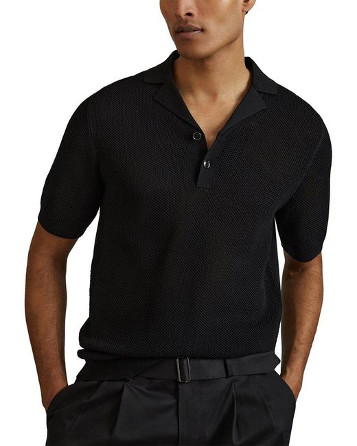 Reiss Black Charlie Sweater for men