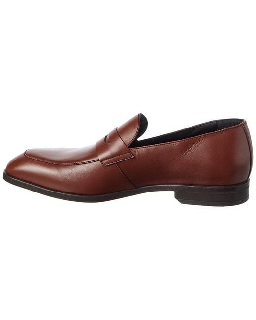 Bally Brown Odaly Leather Loafer for men
