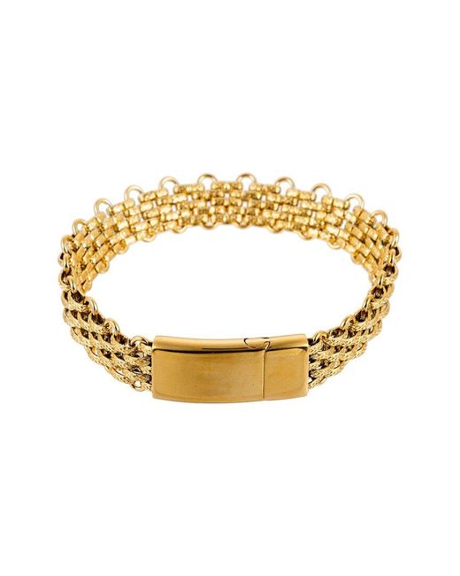 Eye Candy LA Metallic Luxe Collection Stainless Steel Joe Bracelet