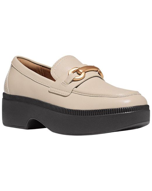 Fitflop White Leather Loafers