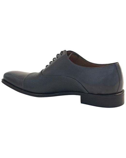 Mezlan Black Leather Oxford for men