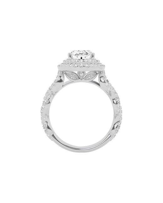 Lab Grown Diamonds White 14K 3.00 Ct. Tw. Lab-Grown Diamond Ring