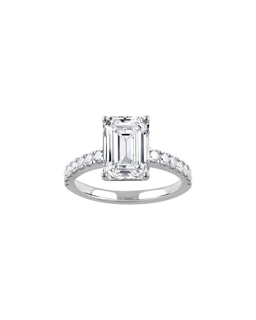 Lab Grown Diamonds White 14K 3.50 Ct. Tw. Lab-Grown Diamond Ring