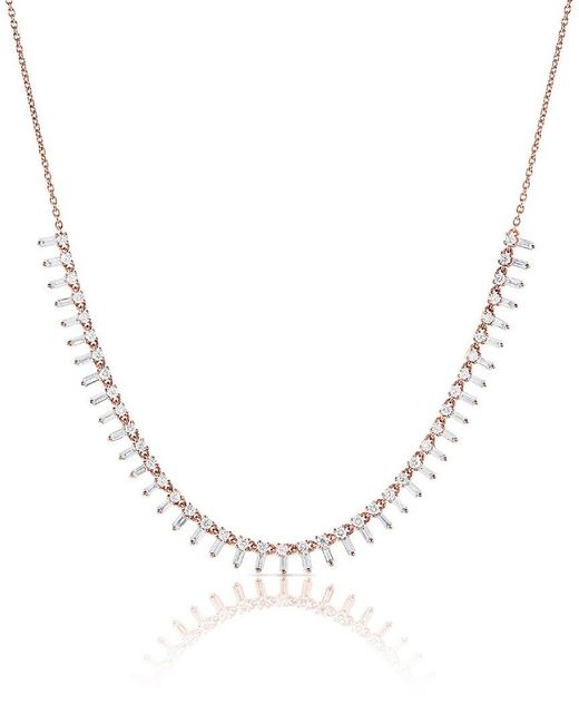 Sabrina Designs Natural 14k 1.35 Ct. Tw. Diamond Necklace