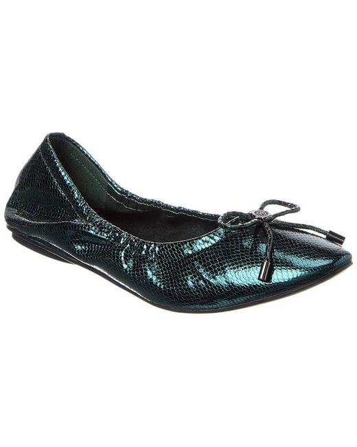 Karl Lagerfeld Black Velma Flat