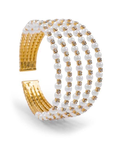 Saachi White Bracelet