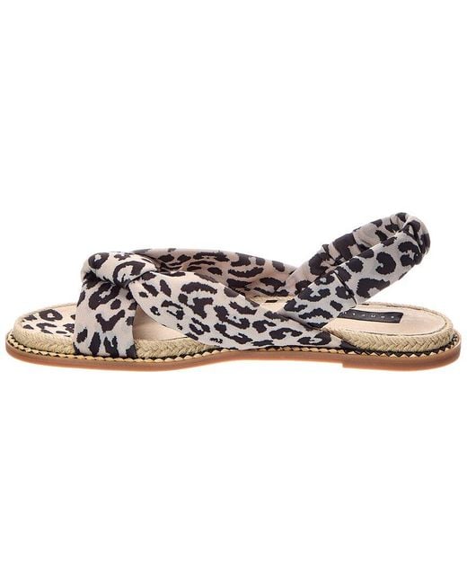 Sanctuary Metallic Blissful Leather Sandal
