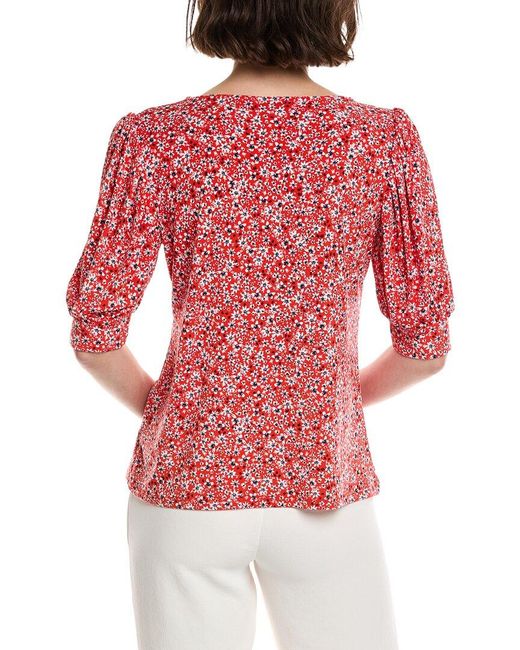 Cece Shirred Top