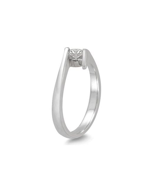 True Diamond White 14K 0.20 Ct. Tw. Diamond Ring