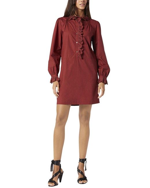 Joie Red Amiens Dress Mini Dress