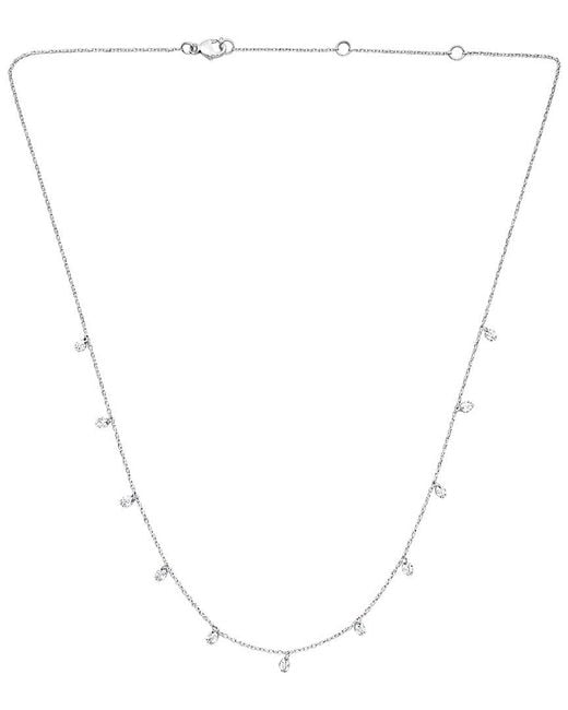 Maitre De Diamant White 14K 1.32 Ct. Tw. Lab-Grown Diamond Necklace