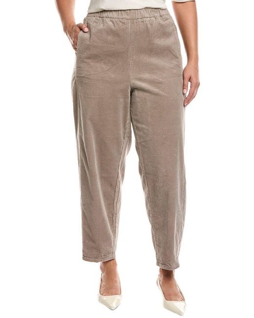 Eileen Fisher Natural Plus Lantern Ankle Pant