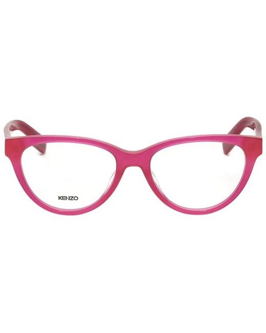 KENZO Red Kz50018U 52Mm Optical Frames