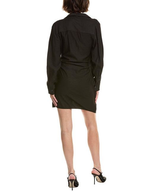 Jacquemus Black The Bahia Mini Dress
