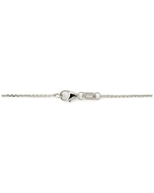 Suzy Levian Metallic 14k 0.15 Ct. Tw. Diamond Station Bracelet
