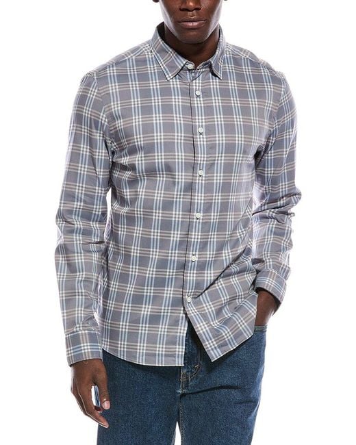 Faherty Brand Gray The Movement Shirt for men
