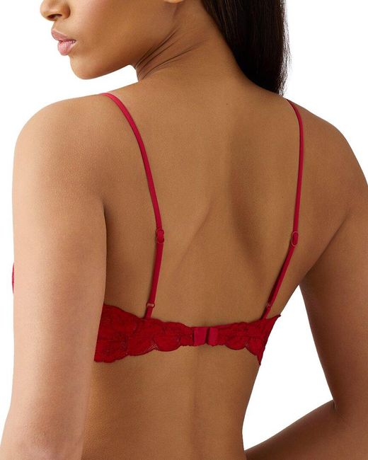 B.tempt'd Red By Wacoal Feeling Famous Bralette