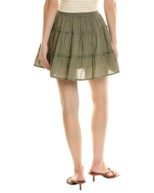 Sole Green Messina Mini Skirt