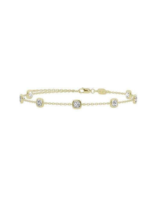 Lab Grown Diamonds White 14K 1.50 Ct. Tw. Lab-Grown Diamond Tennis Bracelet