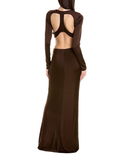 Et Ochs Brown Reagan Gown